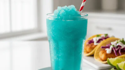 Copycat Taco Bell Baja Blast Freeze Recipe with Mountain Dew — easy homemade copycat recipe
