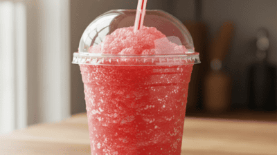 7-Eleven Cherry Slurpee Copycat Recipe at Home — easy homemade copycat recipe