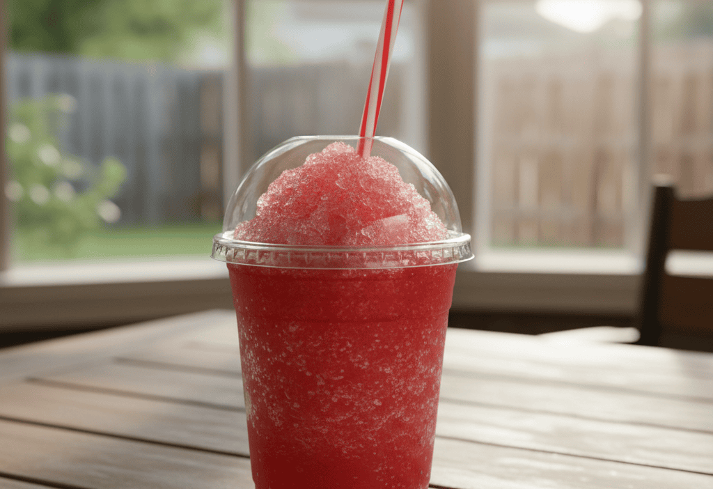 7-Eleven Cherry Slurpee Copycat Recipe at Home — easy homemade copycat recipe