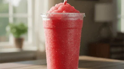 7-Eleven Cherry Slurpee Copycat Recipe at Home — easy homemade copycat recipe