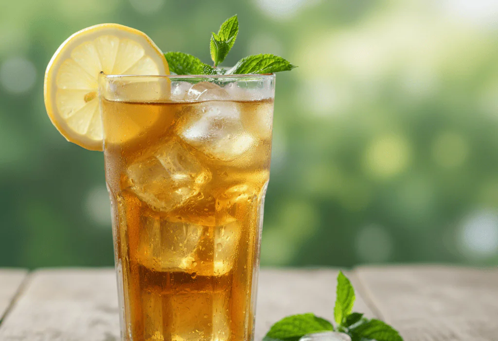 Virgin Copycat Applebee's Perfect Sun Iced Tea Recipe — easy homemade copycat recipe