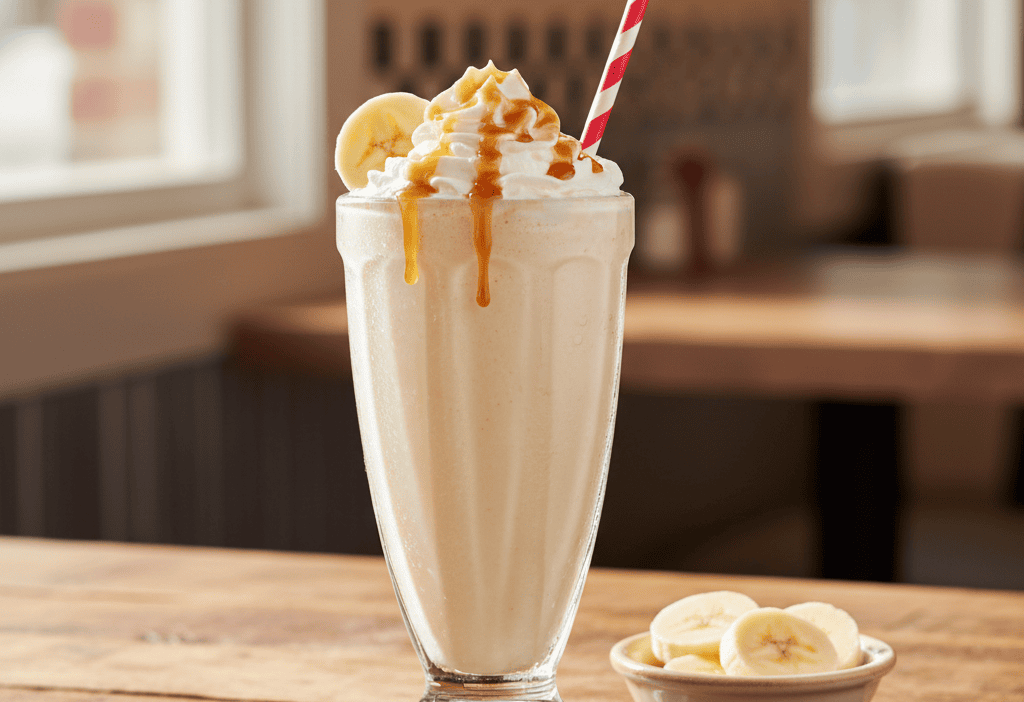 Banana Milkshake Recipe That Tastes Like a Diner Classic — easy homemade copycat recipe