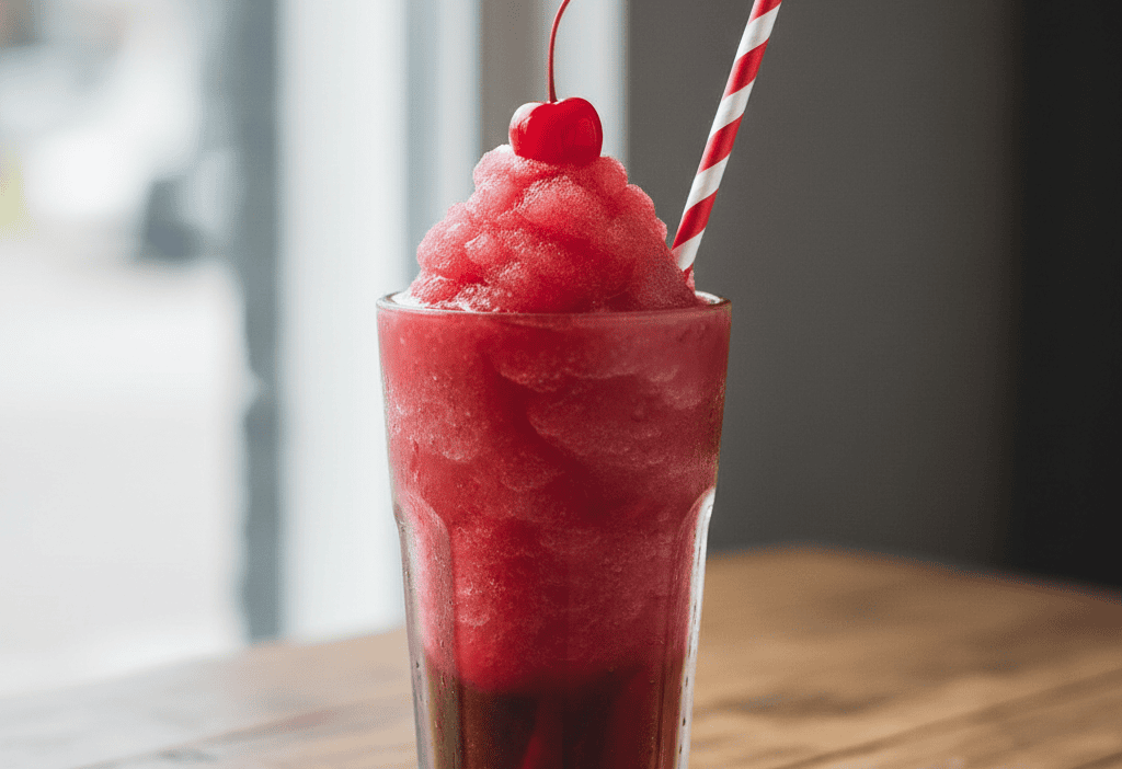 Copycat Burger King Frozen Cherry Coke Recipe — easy homemade copycat recipe