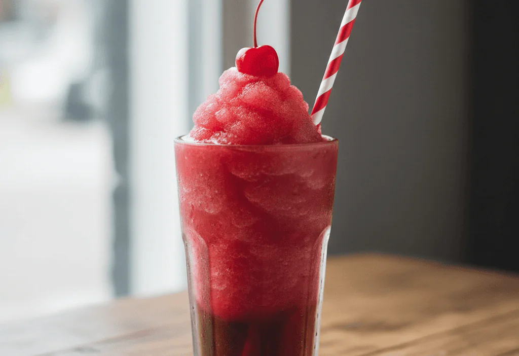 Copycat Burger King Frozen Cherry Coke Recipe — easy homemade copycat recipe