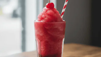 Copycat Burger King Frozen Cherry Coke Recipe — easy homemade copycat recipe