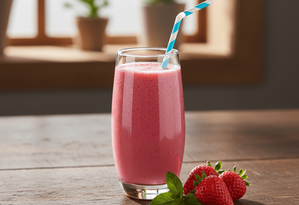 Copycat Jamba Juice Starry Berry Boost Smoothie Recipe — easy homemade copycat recipe