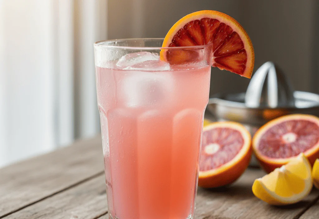 Copycat Panera Blood Orange Lemonade Recipe — easy homemade copycat recipe
