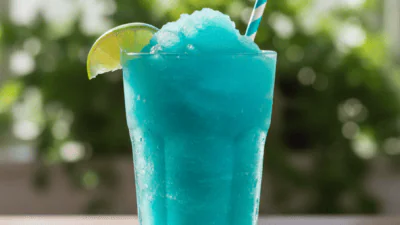Copycat Taco Bell Baja Blast Freeze Recipe (with Mountain Dew) — easy homemade copycat recipe