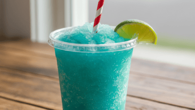 Copycat Taco Bell Baja Blast Freeze Recipe with Mountain Dew — easy homemade copycat recipe