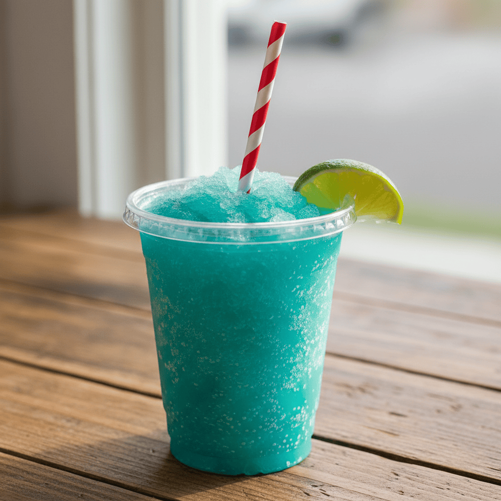 Copycat Taco Bell Baja Blast Freeze Recipe with Mountain Dew — easy homemade copycat recipe