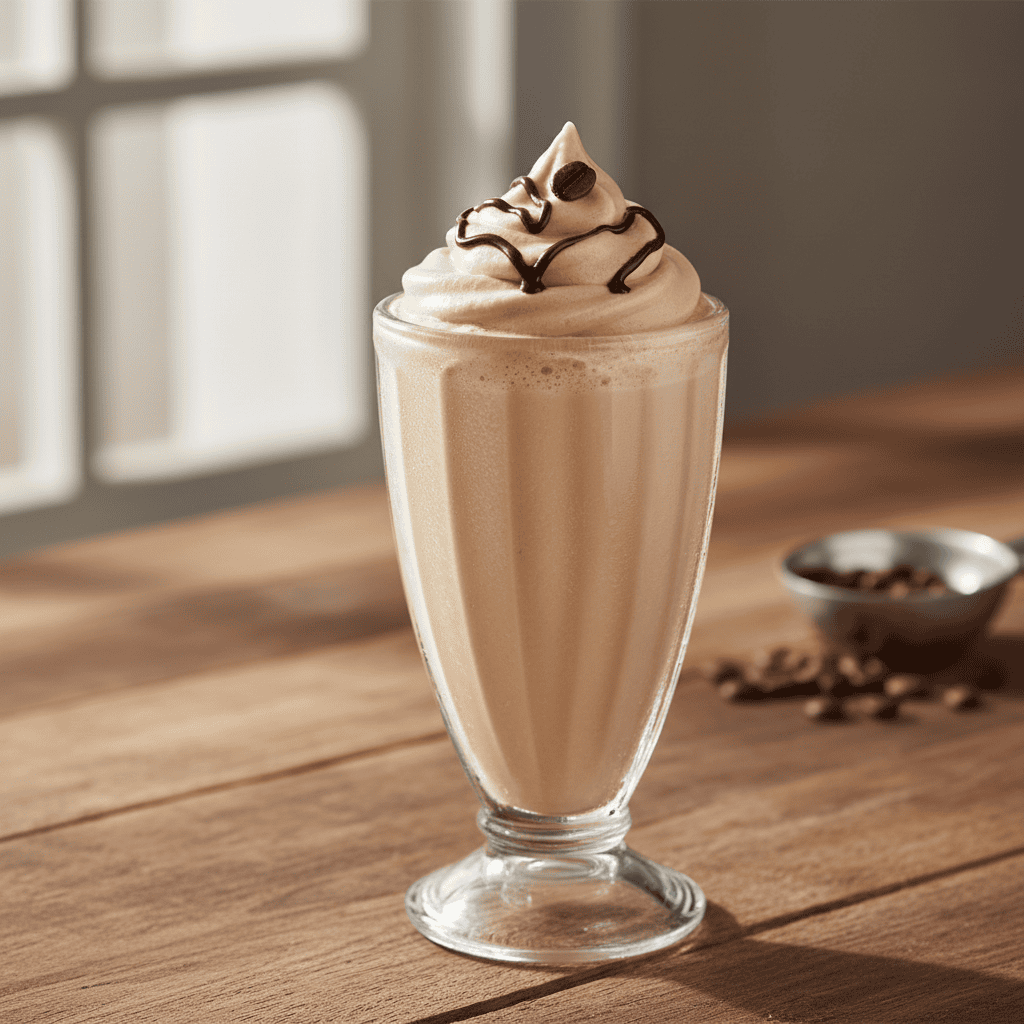 Copycat Wendy's Frosty-ccino Recipe (Frosty Iced Coffee) — easy homemade copycat recipe