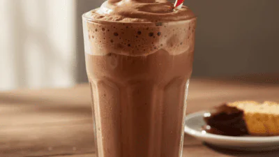 Copycat Wendy's Frosty-ccino Recipe (Frosty Iced Coffee) — easy homemade copycat recipe