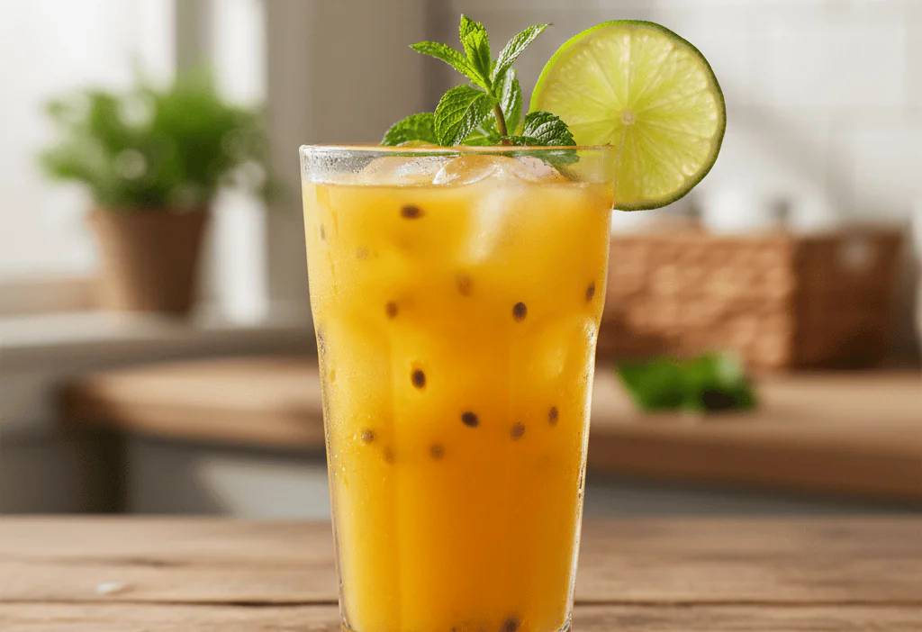Copycat Costa Coffee Mango Passion Fruit Cooler Recipe — easy homemade copycat recipe