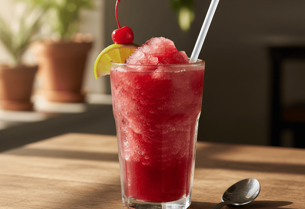 Dairy Queen Arctic Rush Copycat Recipe (Cherry Limeade) — easy homemade copycat recipe