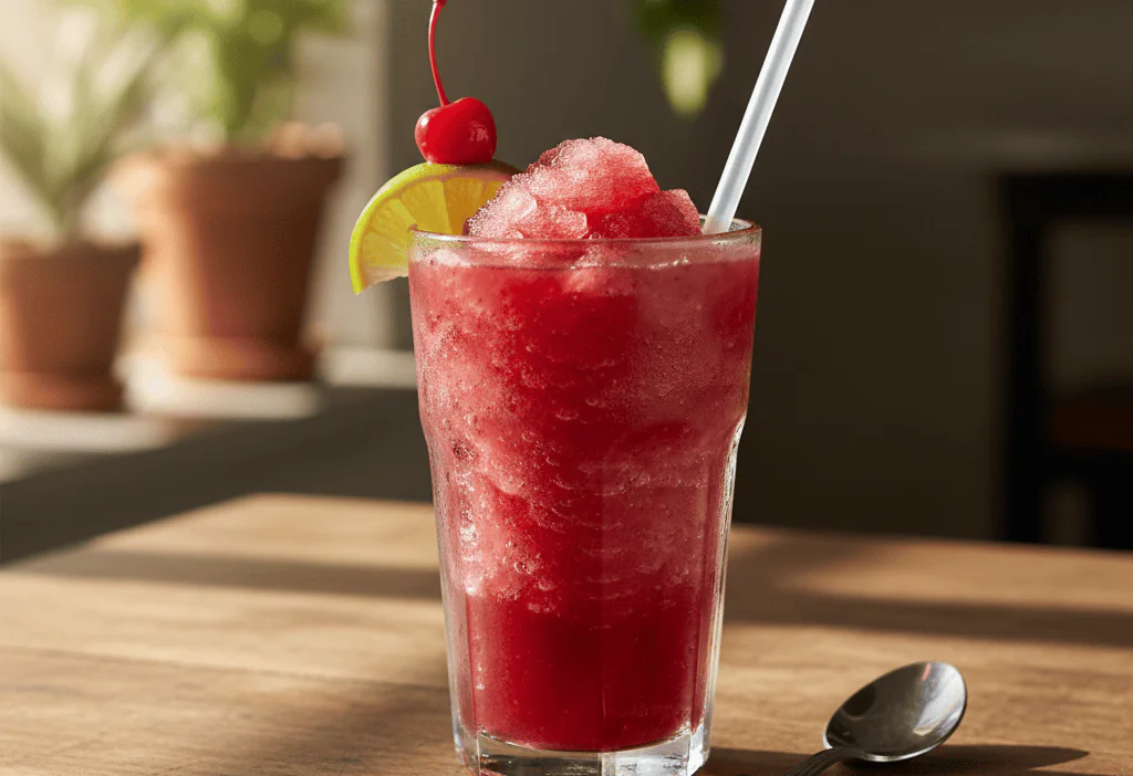 Dairy Queen Arctic Rush Copycat Recipe (Cherry Limeade) — easy homemade copycat recipe