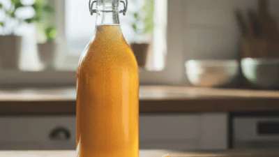 Health-Ade Ginger Lemon Kombucha Copycat Recipe — easy homemade copycat recipe