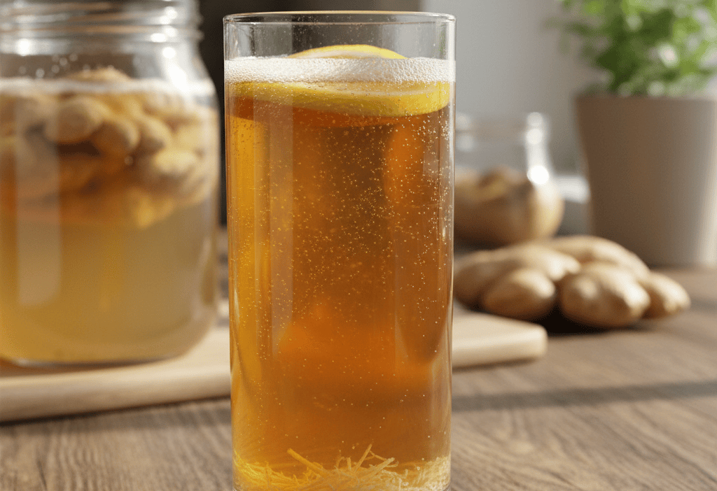 Health-Ade Kombucha Copycat Recipe: Ginger Lemon — easy homemade copycat recipe