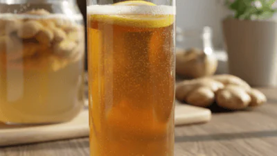 Health-Ade Kombucha Copycat Recipe: Ginger Lemon — easy homemade copycat recipe