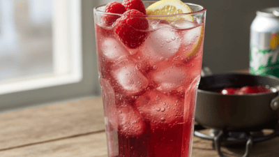 McDonald's Holiday Berry Sprite Copycat for Summer — easy homemade copycat recipe