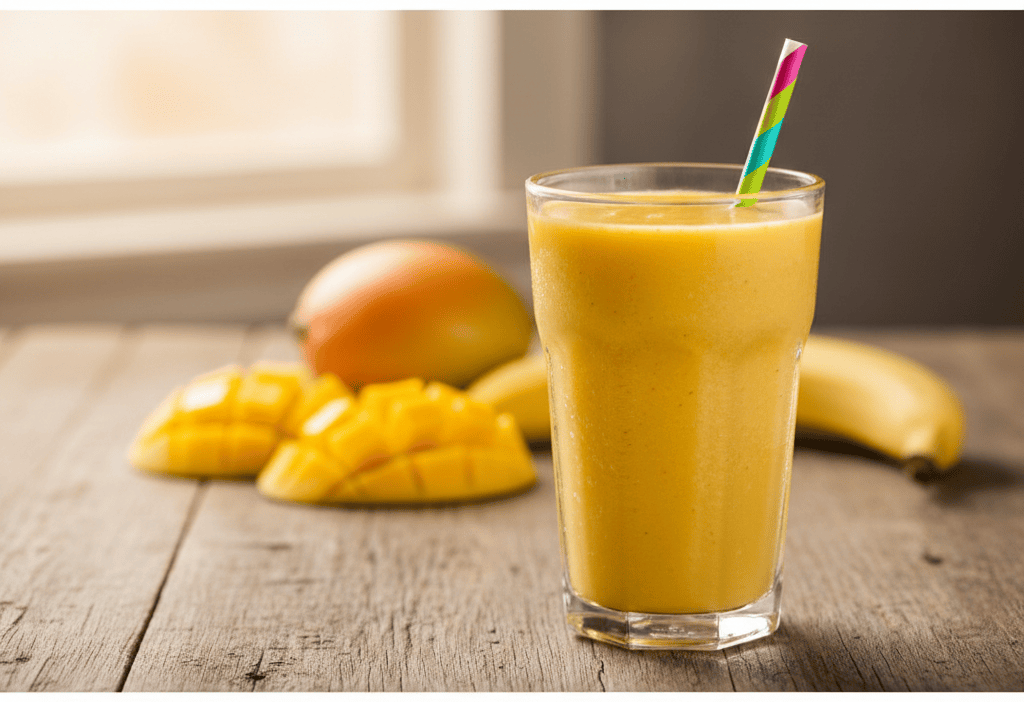 Tropical Smoothie Cafe Copycat Recipe: Mango Monsoon — easy homemade copycat recipe
