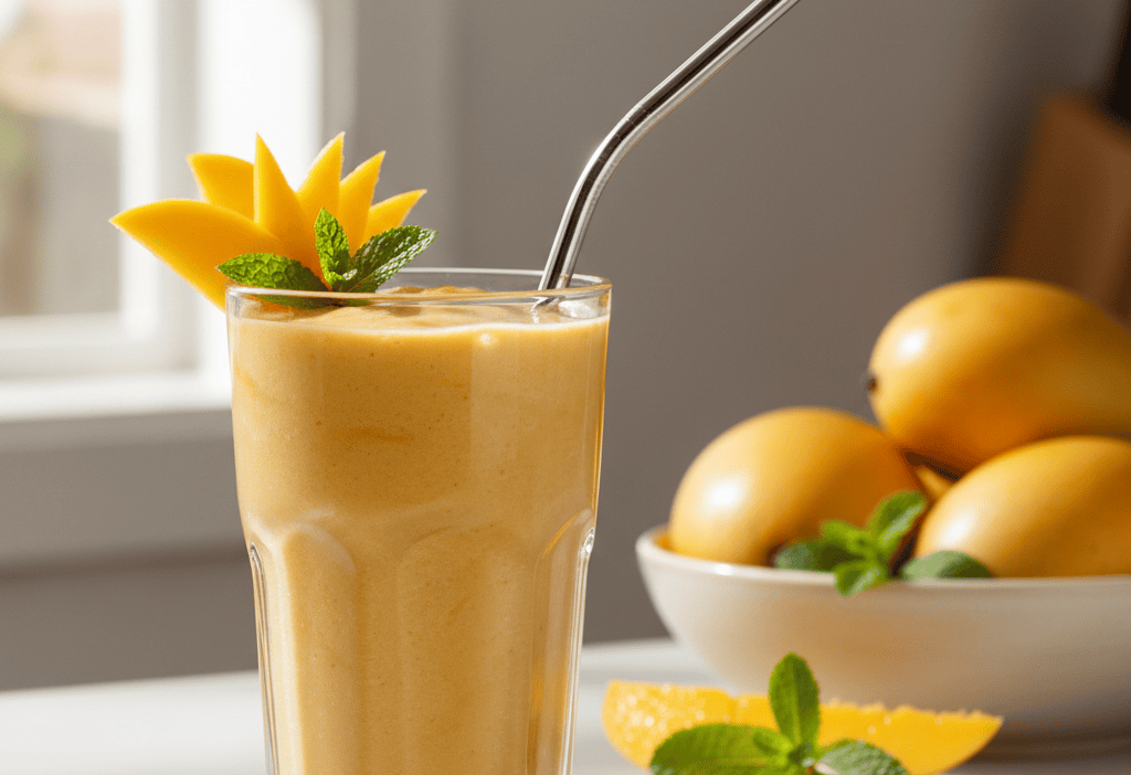 Tropical Smoothie Cafe Copycat Recipe for Mango Monsoon — easy homemade copycat recipe
