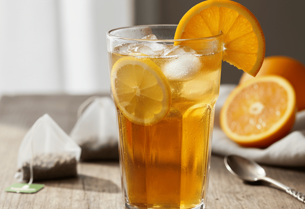 Virgin Copycat Applebee's Perfect Sun Iced Tea Recipe — easy homemade copycat recipe