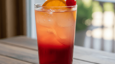 Virgin Copycat Applebee's Perfect Sun Iced Tea Recipe — easy homemade copycat recipe