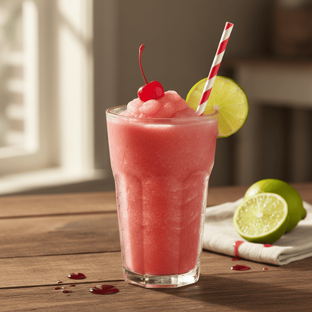 How to Make a Sonic Cherry Limeade Slush Copycat Recipe — easy homemade copycat recipe