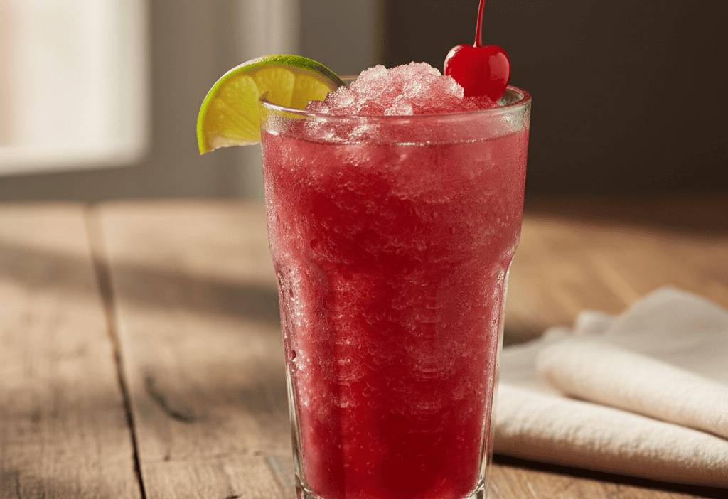 How to Make Sonic Cherry Limeade Slush Recipe at Home — easy homemade copycat recipe