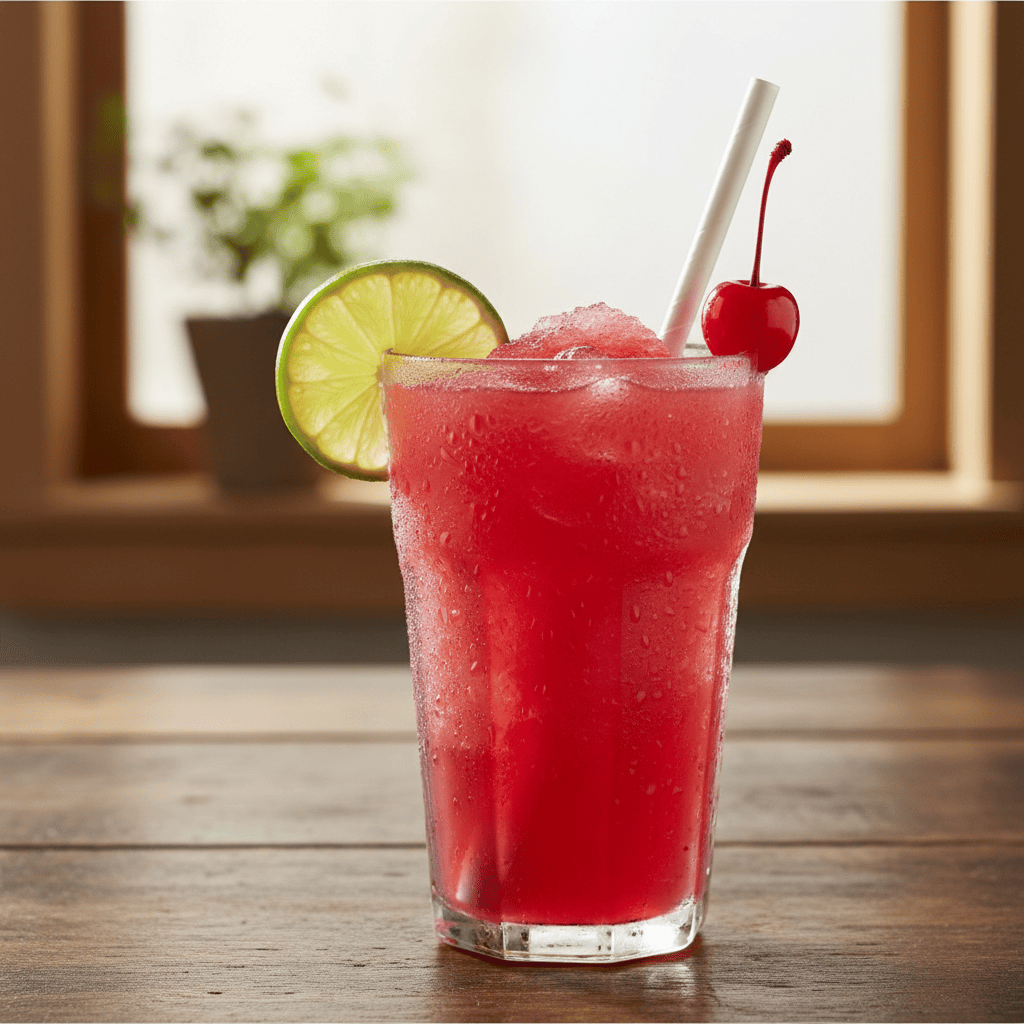 How to Make a Sonic Cherry Limeade Slush Copycat Recipe — easy homemade copycat recipe